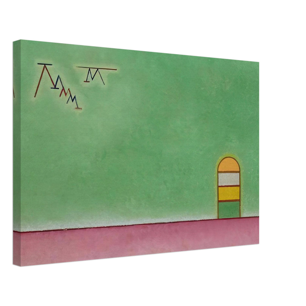 GREEN EMPTYNESS 1930 Canvas | Wassily Kandinsky Canvas | Wassily Kandinsky Shop