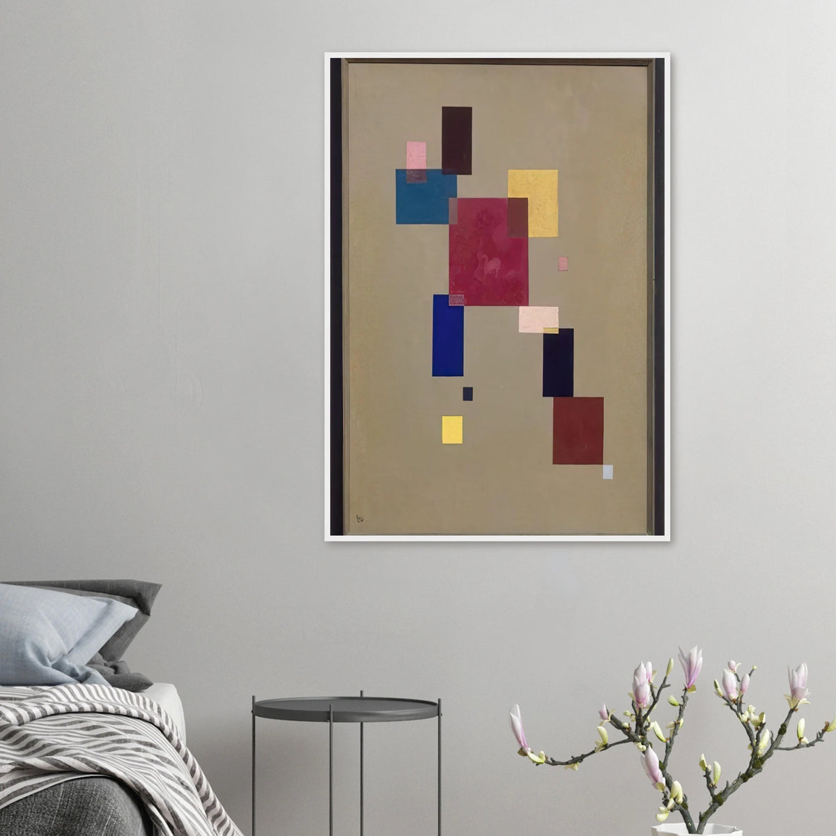 THREE RECTANGLES 1930 Framed Poster | Wassily Kandinsky Framed Prints Wall Art | Wassily Kandinsky Shop