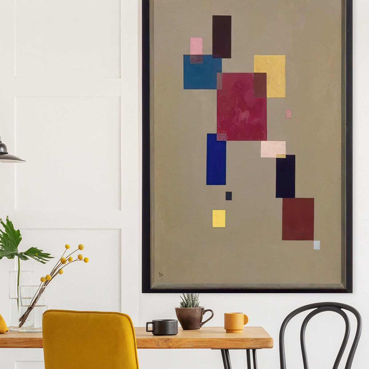 THREE RECTANGLES 1930 Poster | Wassily Kandinsky Poster | Wassily Kandinsky Shop