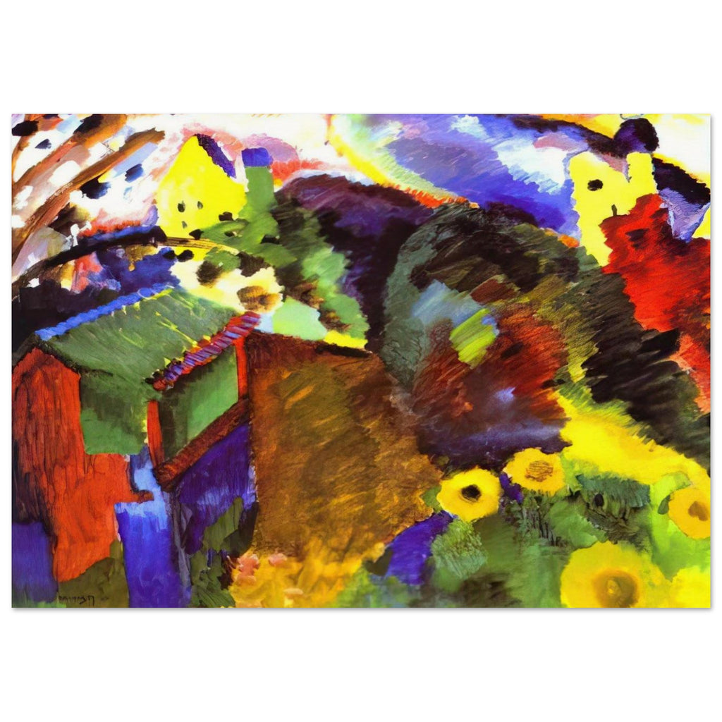 MURNAU GARDEN 1910 Poster | Wassily Kandinsky Poster | Wassily Kandinsky Shop