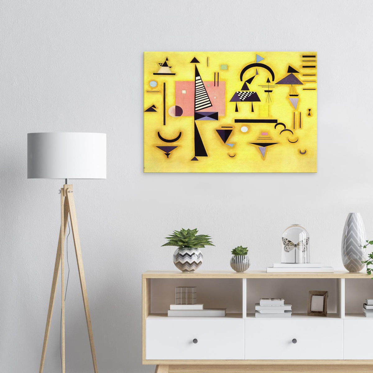 DECISIVE PINK 1932 Canvas | Wassily Kandinsky Canvas | Wassily Kandinsky Shop