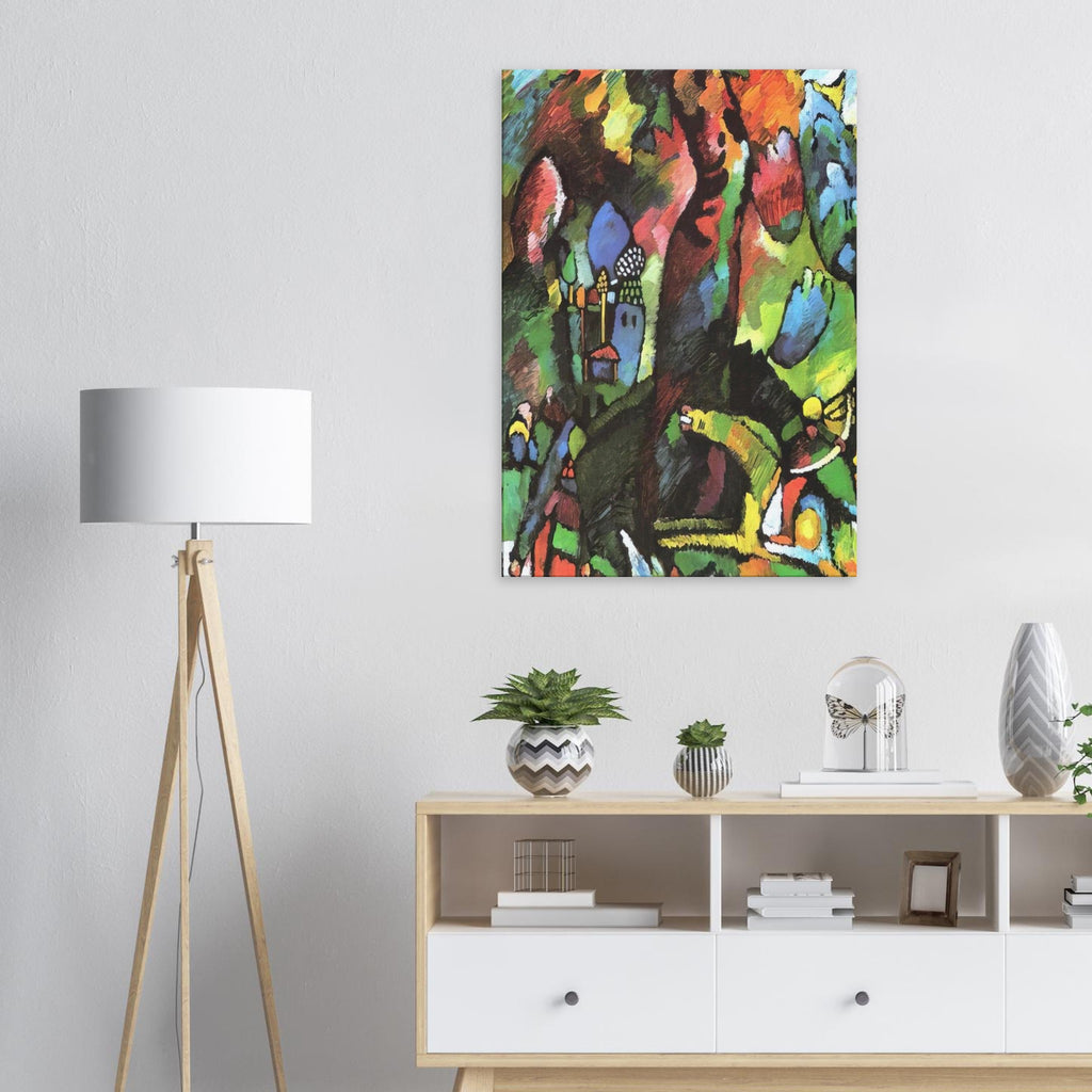 PICTURE WITH ARCHER 1909 Canvas | Wassily Kandinsky Canvas | Wassily Kandinsky Shop