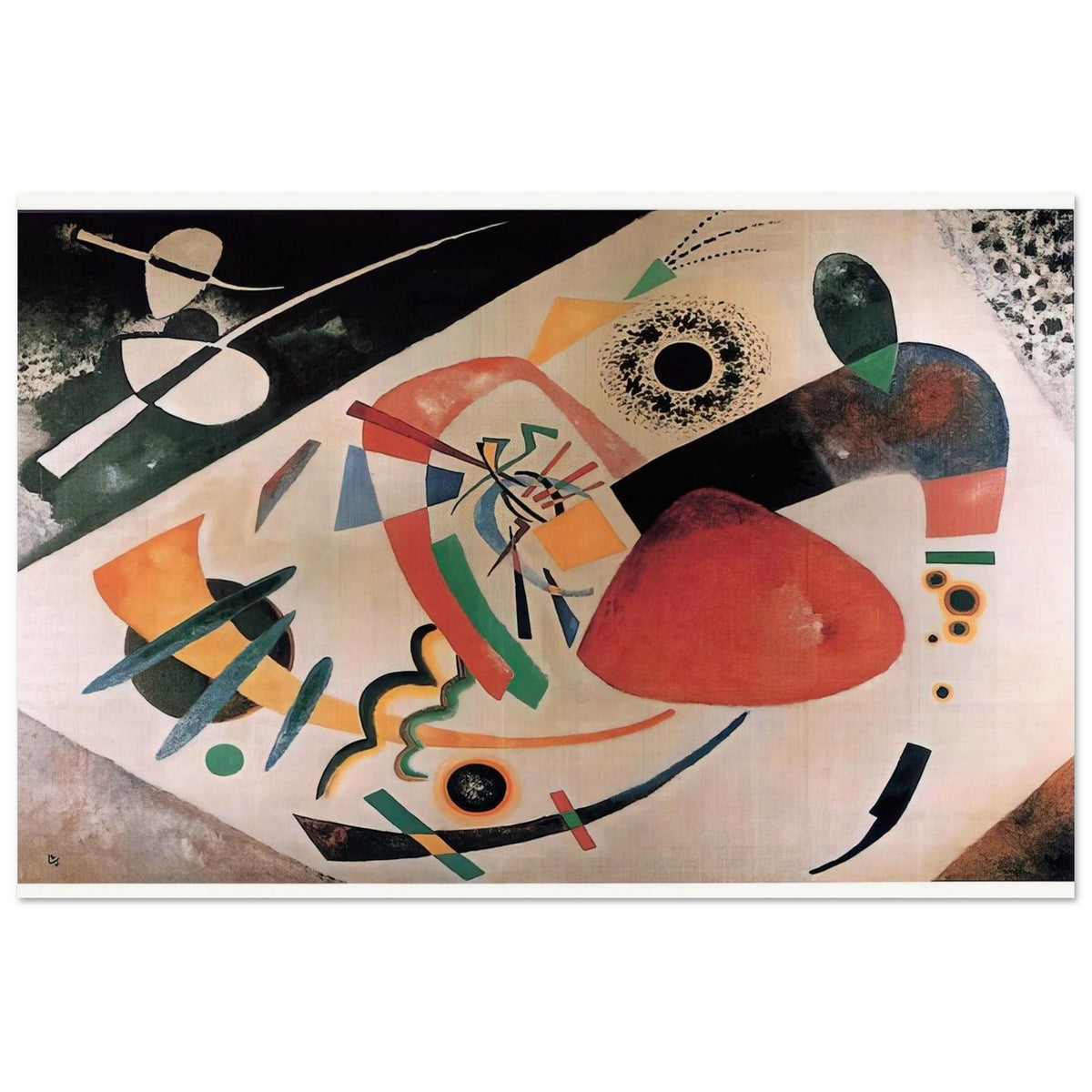 RED SPOT II 1921 Poster | Wassily Kandinsky Poster | Wassily Kandinsky Shop