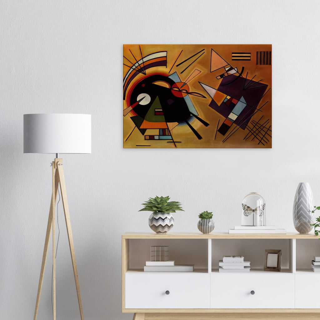 BLACK AND VIOLET 1923 Canvas | Wassily Kandinsky Canvas | Wassily Kandinsky Shop