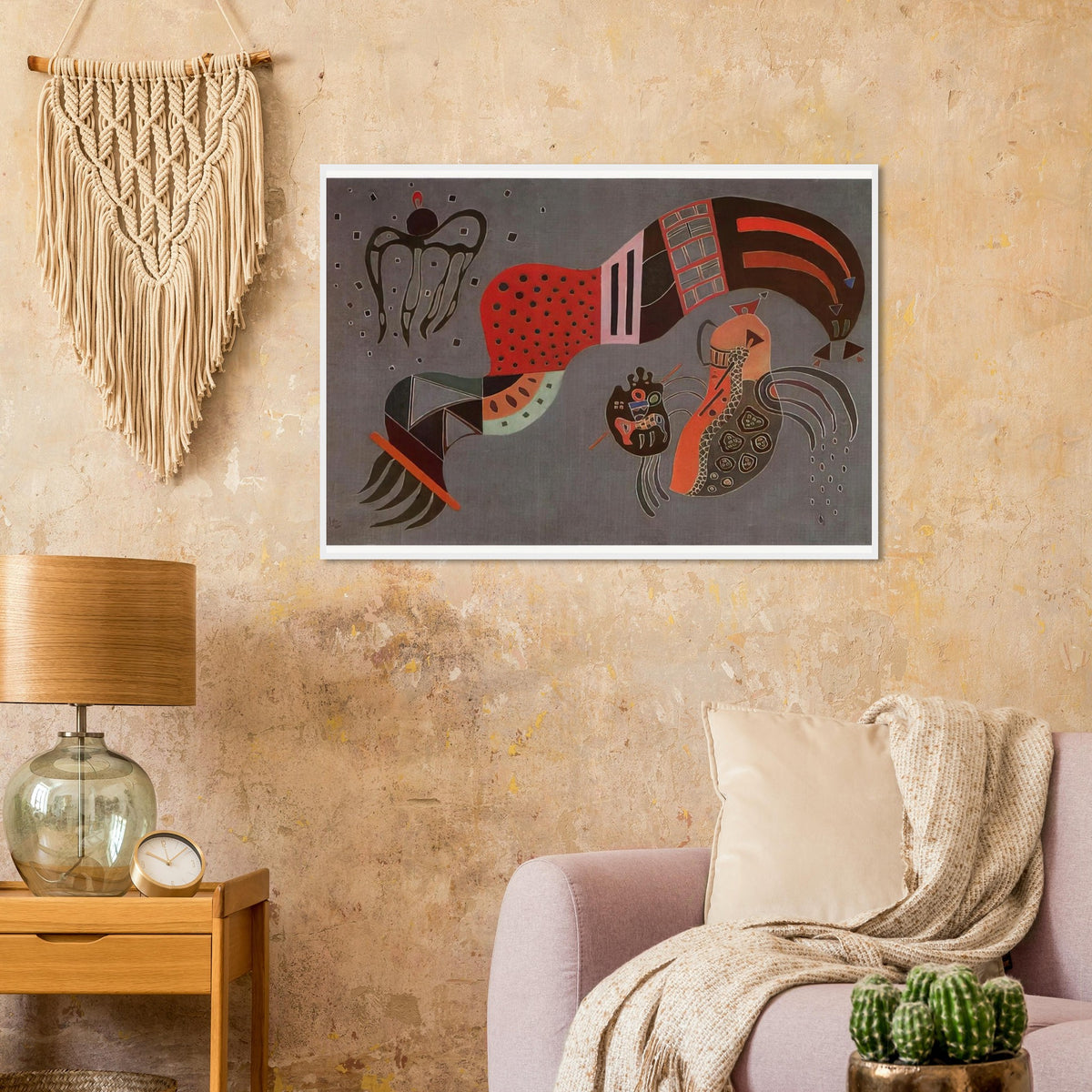 TEMPERED ELAN 1944 Framed Poster | Wassily Kandinsky Framed Prints Wall Art | Wassily Kandinsky Shop