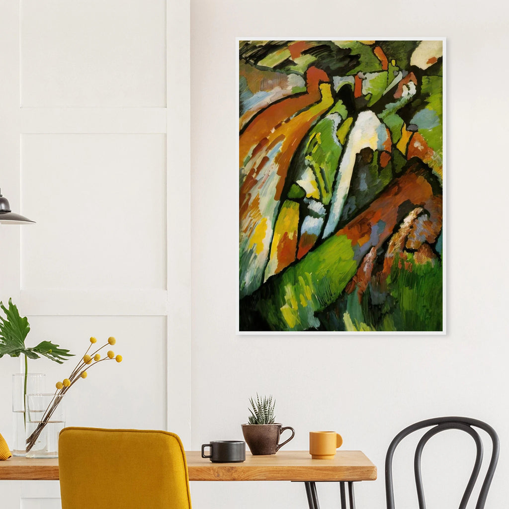 IMPROVISATION 7 1910 Framed Poster | Wassily Kandinsky Framed Prints Wall Art | Wassily Kandinsky Shop