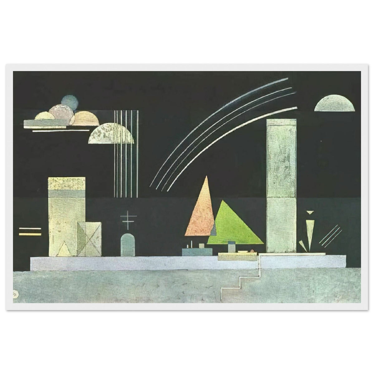 AT REST Framed Poster | Wassily Kandinsky Framed Prints Wall Art | Wassily Kandinsky Shop