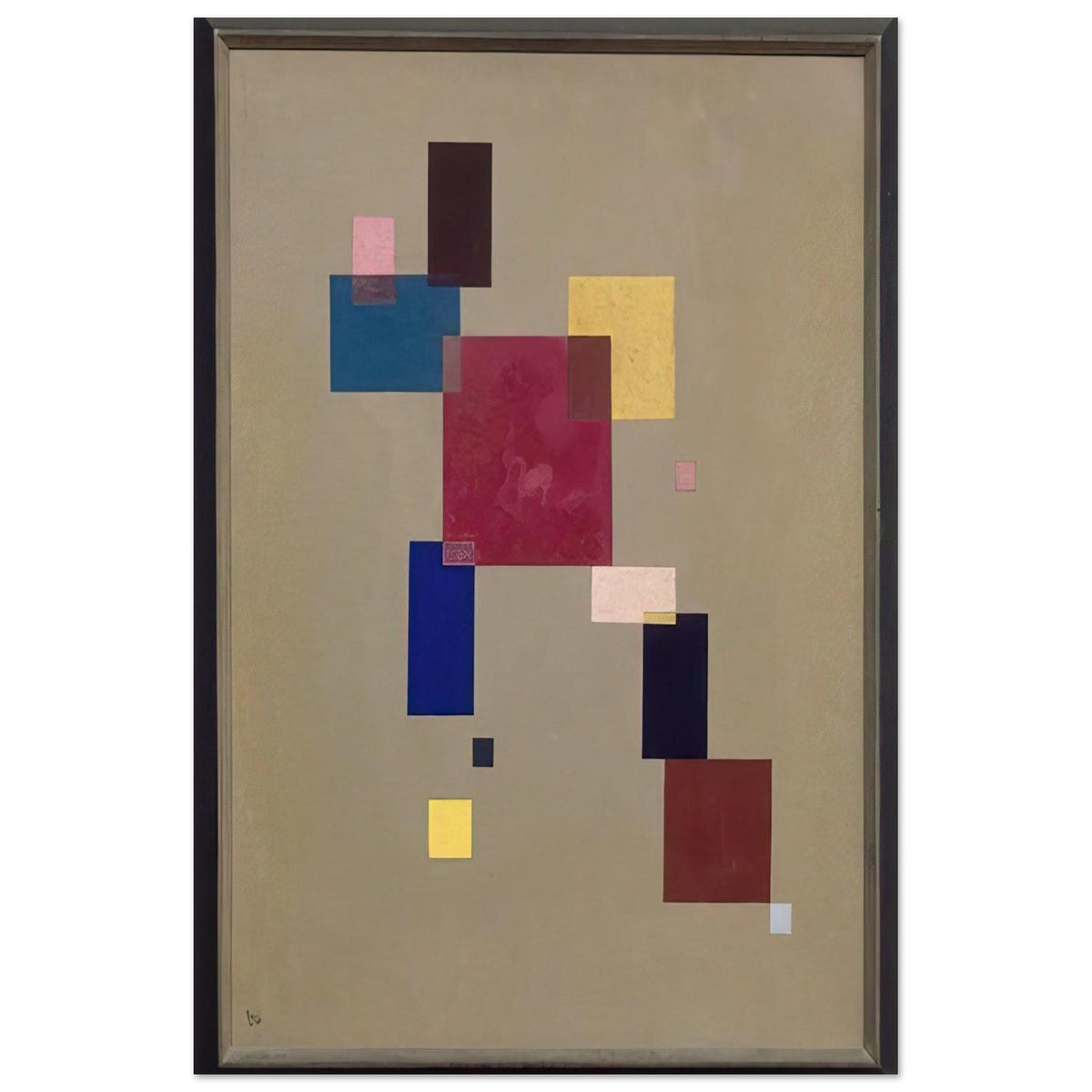 THREE RECTANGLES 1930 Poster | Wassily Kandinsky Poster | Wassily Kandinsky Shop