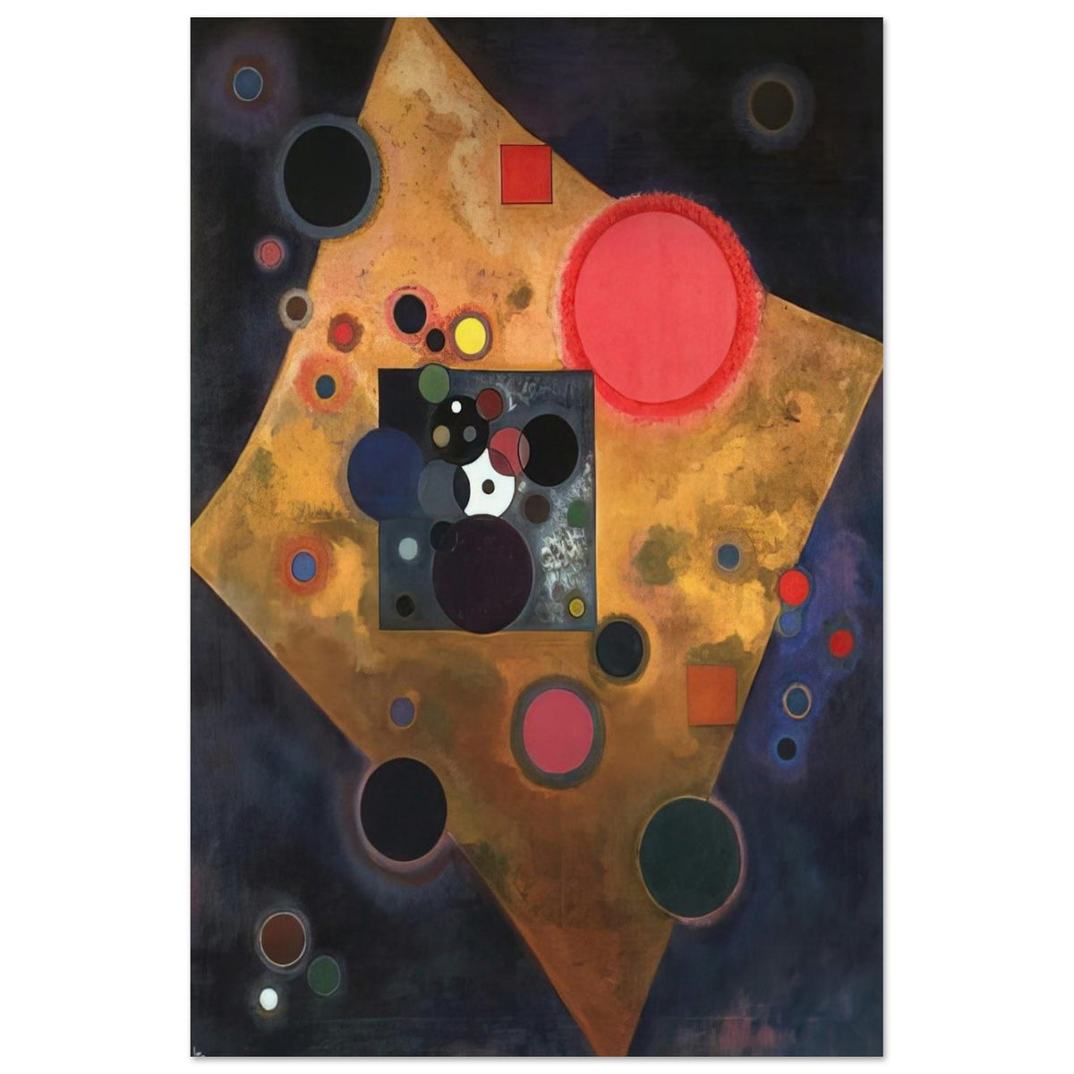 ACCENT ON ROSE 1926 Poster | Wassily Kandinsky Poster | Wassily Kandinsky Shop