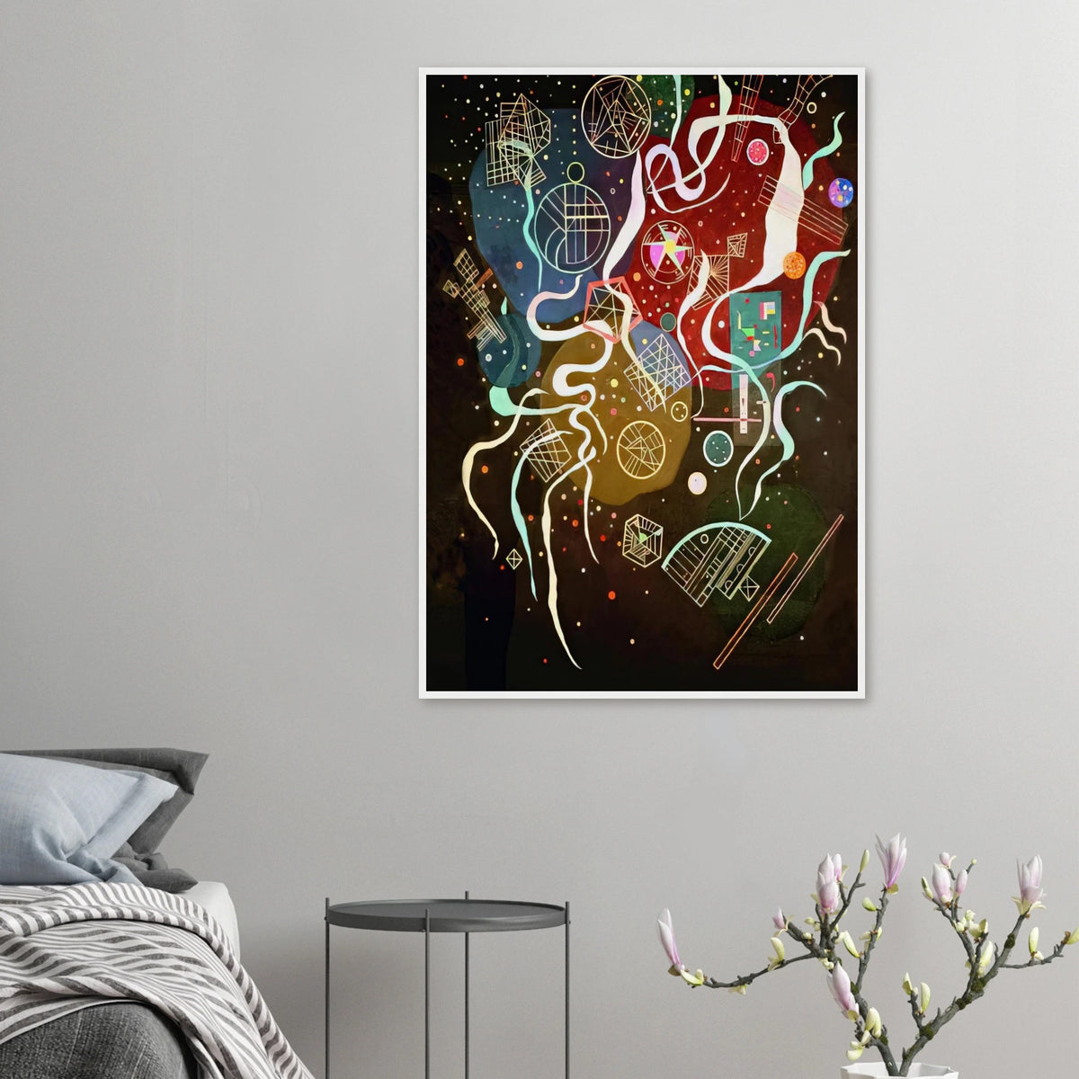 MOVEMENT I 1935 Framed Poster | Wassily Kandinsky Framed Prints Wall Art | Wassily Kandinsky Shop