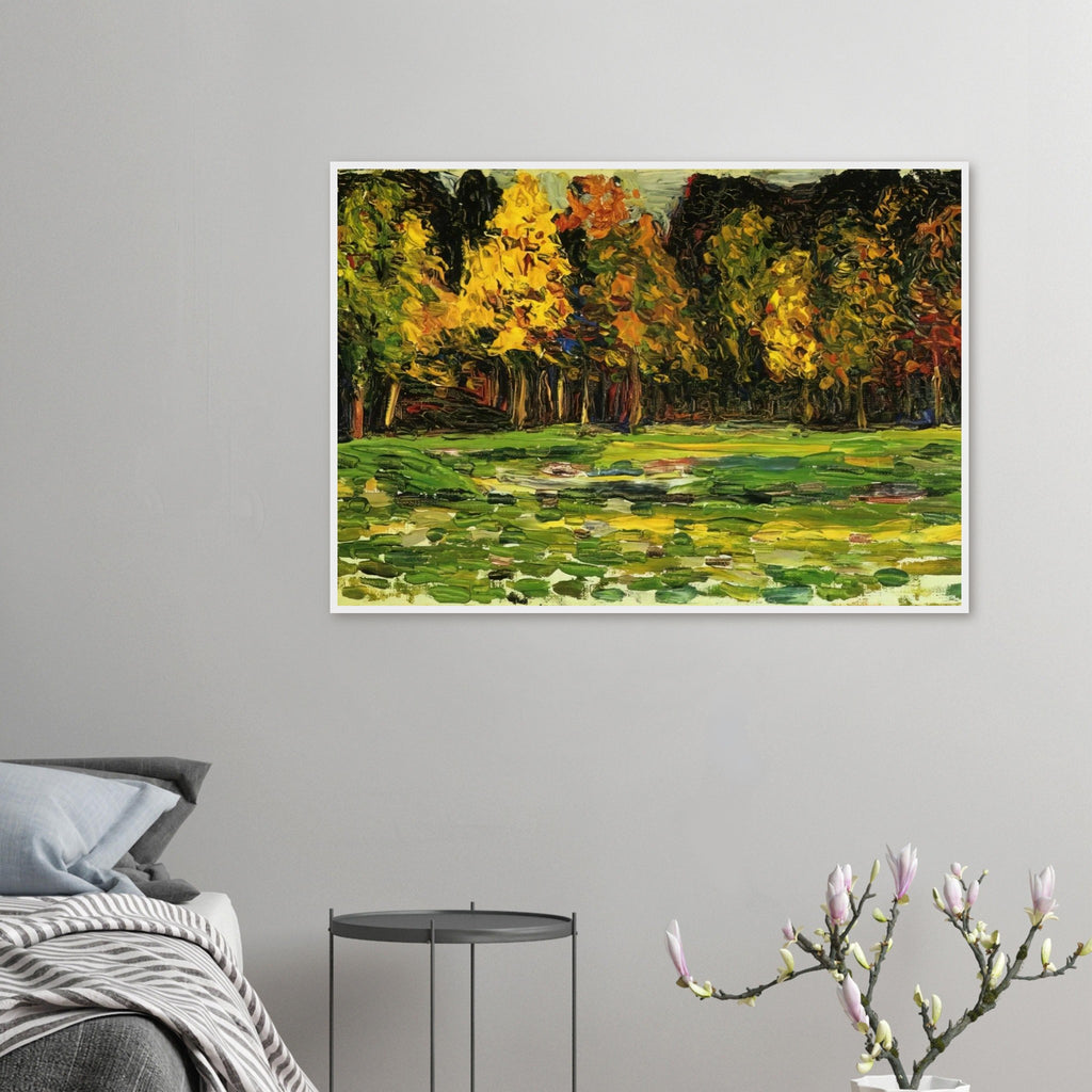 FOREST EDGE Framed Poster | Wassily Kandinsky Framed Prints Wall Art | Wassily Kandinsky Shop