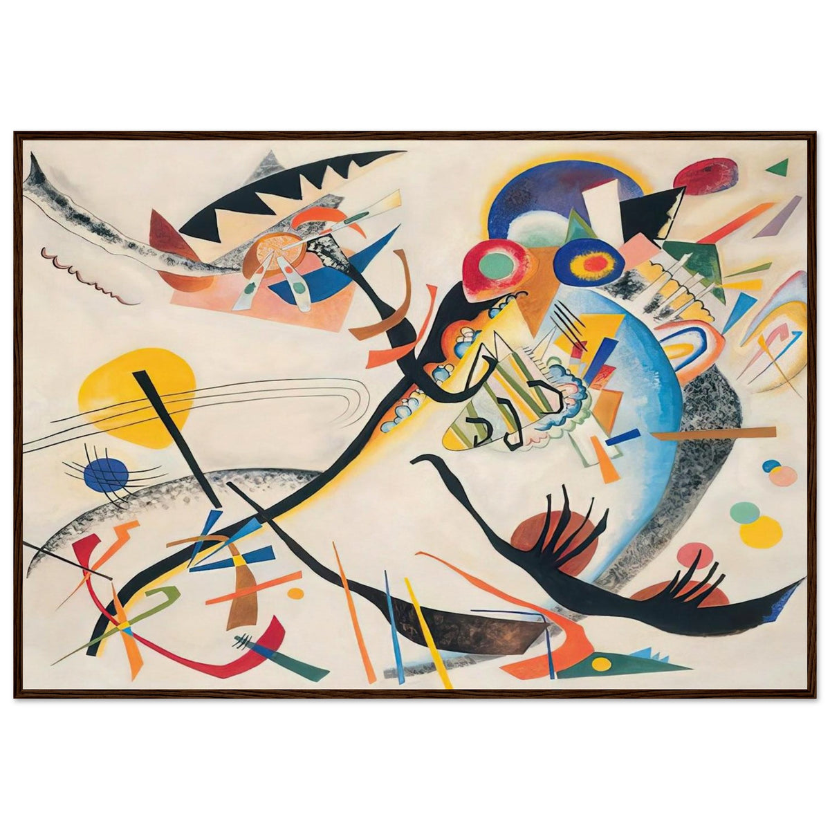 NOT_DETECTED_189361 Framed Poster | Wassily Kandinsky Framed Prints Wall Art | Wassily Kandinsky Shop