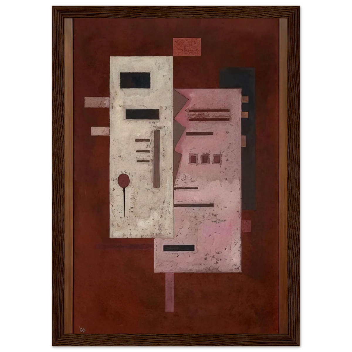 SOFT ROUGHNESS 1933 Framed Poster | Wassily Kandinsky Framed Prints Wall Art | Wassily Kandinsky Shop