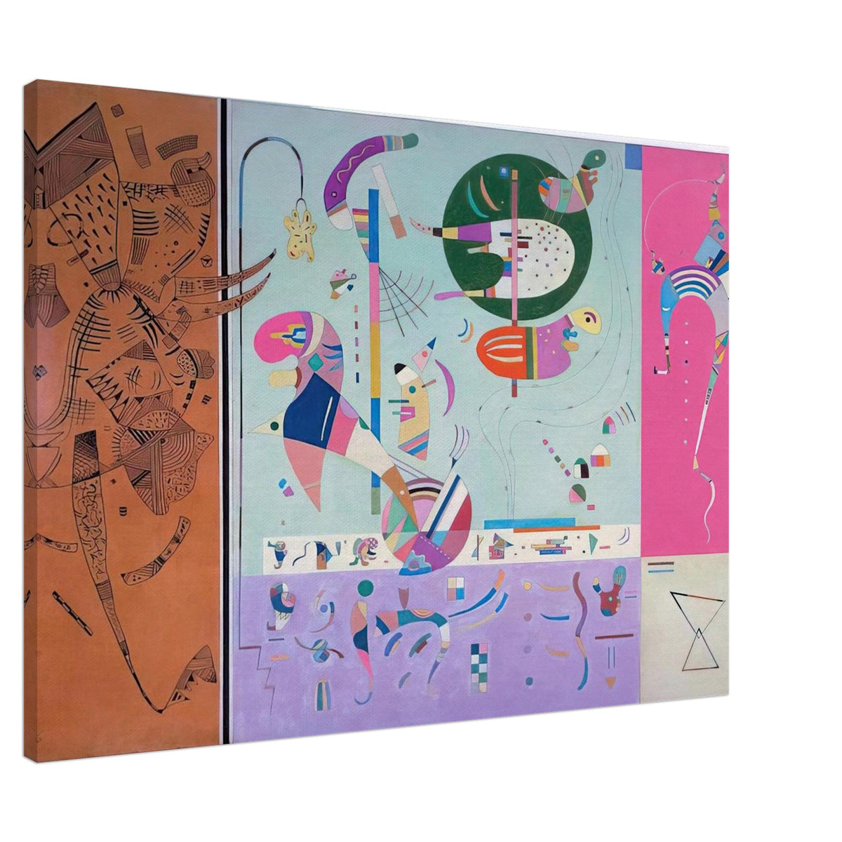 VARIOUS PARTS 1940 Canvas | Wassily Kandinsky Canvas | Wassily Kandinsky Shop