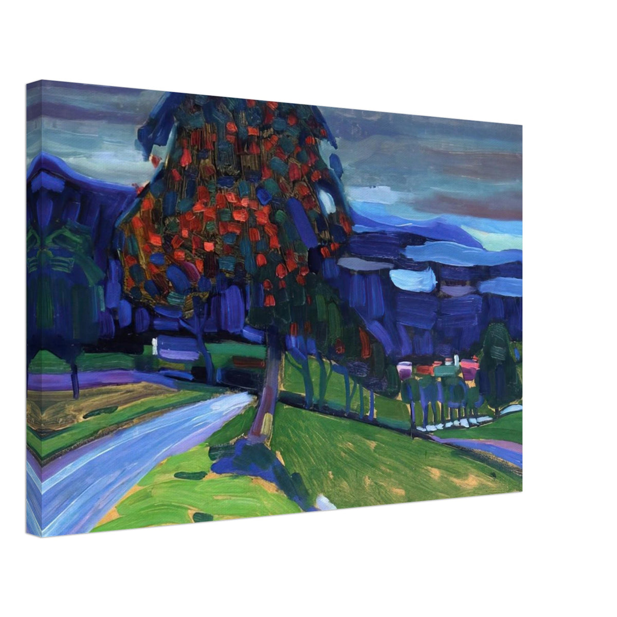 AUTUMN IN MURNAU 1908 Canvas | Wassily Kandinsky Canvas | Wassily Kandinsky Shop