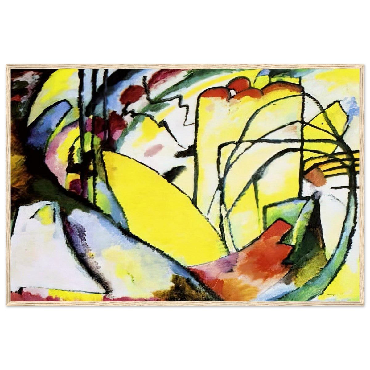 IMPROVISATION 10 1910 Framed Poster | Wassily Kandinsky Framed Prints Wall Art | Wassily Kandinsky Shop