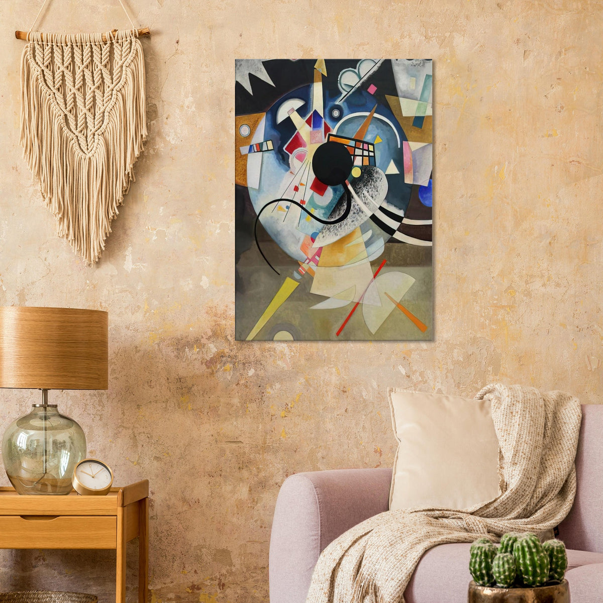 A CENTRE 1924 Canvas | Wassily Kandinsky Canvas | Wassily Kandinsky Shop
