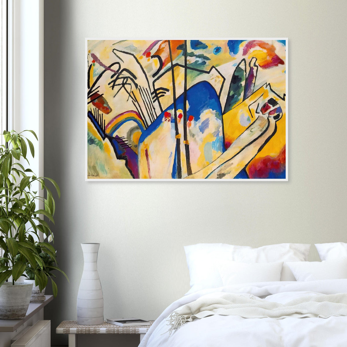 COMPOSITION IV 1911 Framed Poster | Wassily Kandinsky Framed Prints Wall Art | Wassily Kandinsky Shop