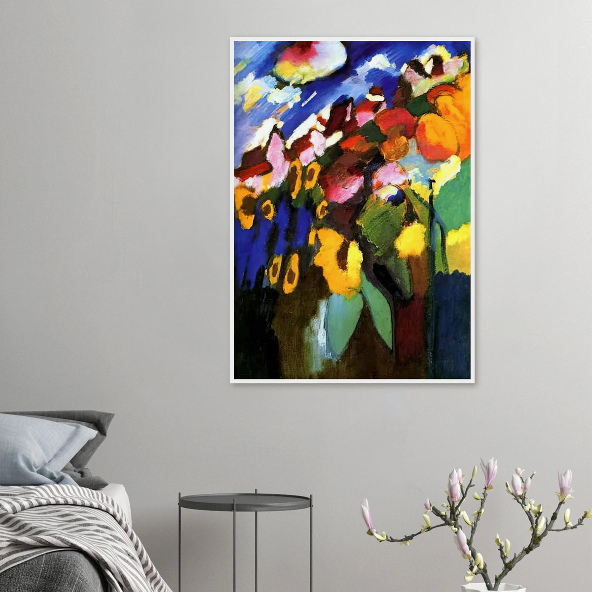 MURNAU GARDEN 1909 Framed Poster | Wassily Kandinsky Framed Prints Wall Art | Wassily Kandinsky Shop