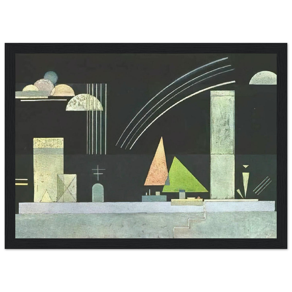 AT REST Framed Poster | Wassily Kandinsky Framed Prints Wall Art | Wassily Kandinsky Shop
