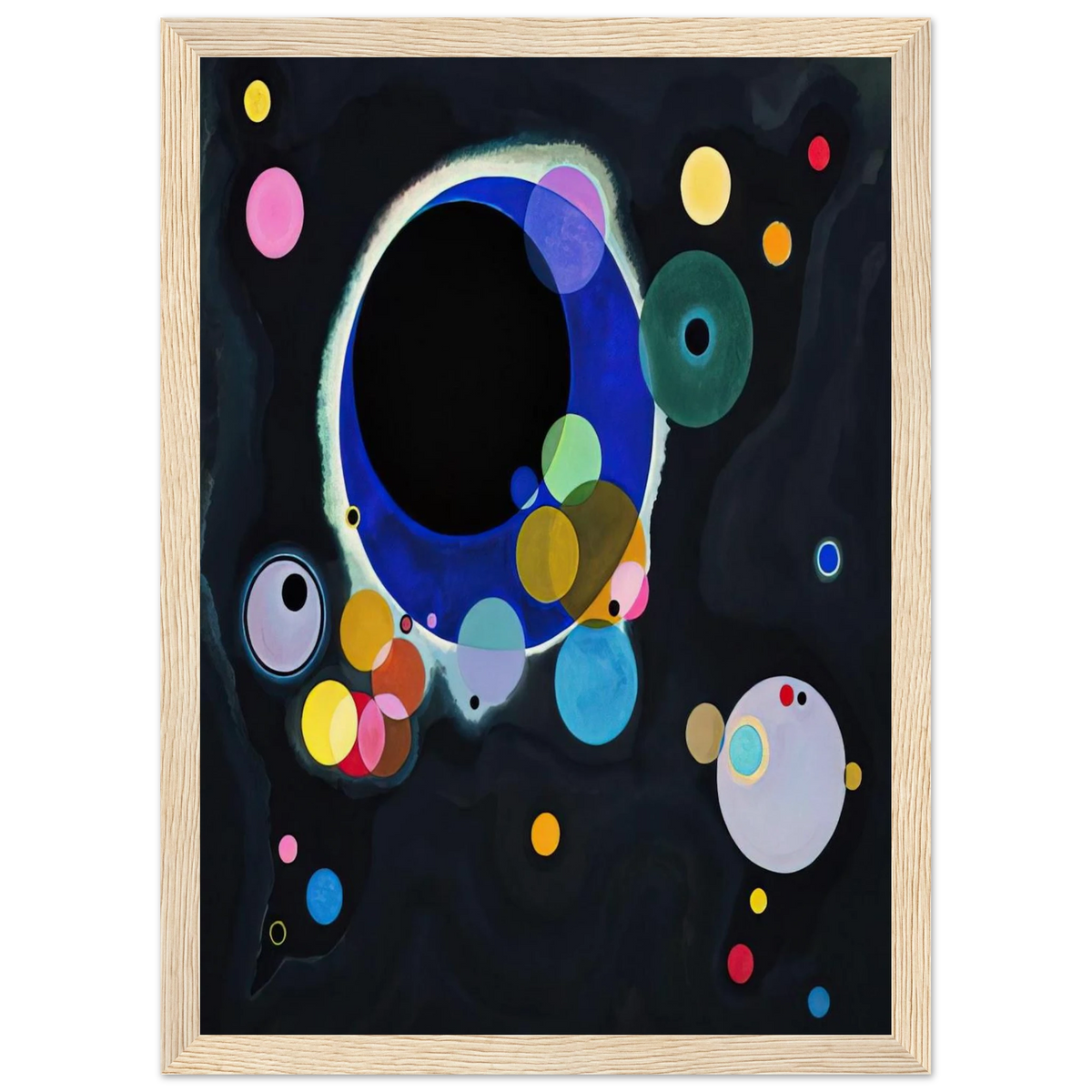 SEVERAL CIRCLES 1926 Framed Poster | Wassily Kandinsky Framed Prints Wall Art | Wassily Kandinsky Shop
