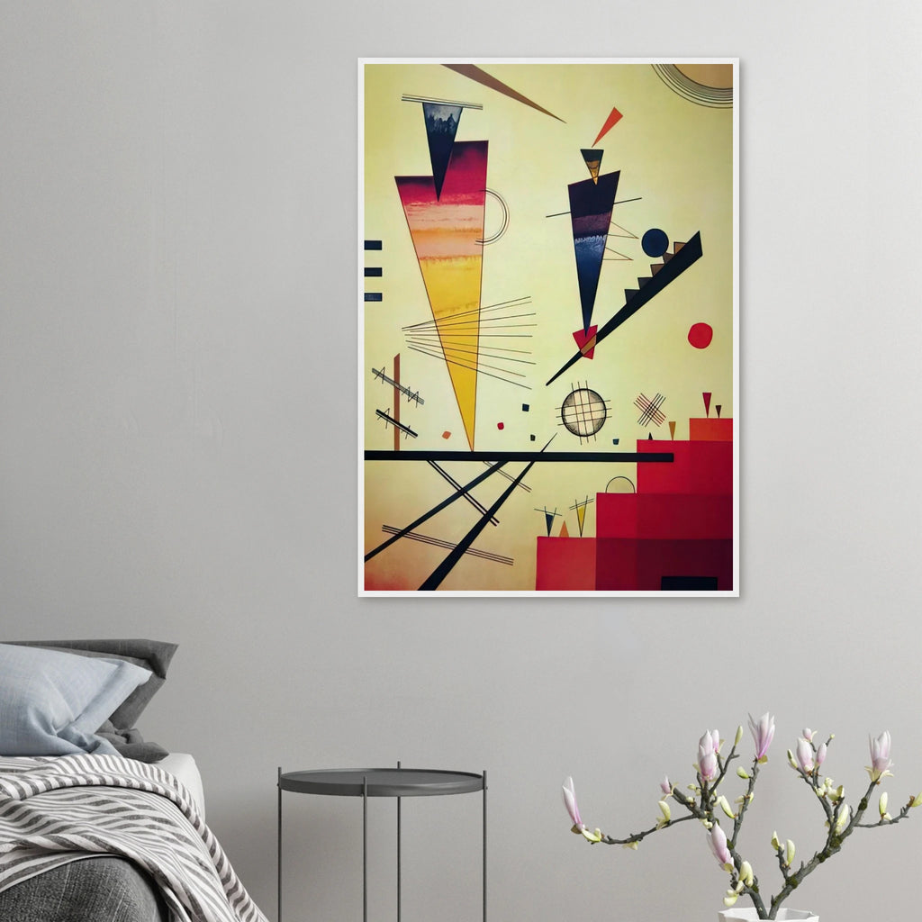 MERRY STRUCTURE 1926 Framed Poster | Wassily Kandinsky Framed Prints Wall Art | Wassily Kandinsky Shop