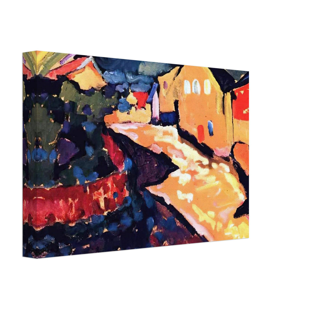 MURNAU WITH RAINBOW 1909 Canvas | Wassily Kandinsky Canvas | Wassily Kandinsky Shop