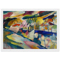 LANDSCAPE WITH RAIN 1913 Framed Poster | Wassily Kandinsky Framed Prints Wall Art | Wassily Kandinsky Shop