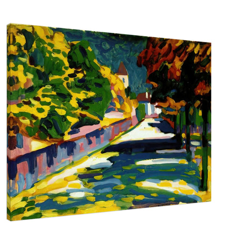 AUTUMN IN BAVARIA 1908 Canvas | Wassily Kandinsky Canvas | Wassily Kandinsky Shop