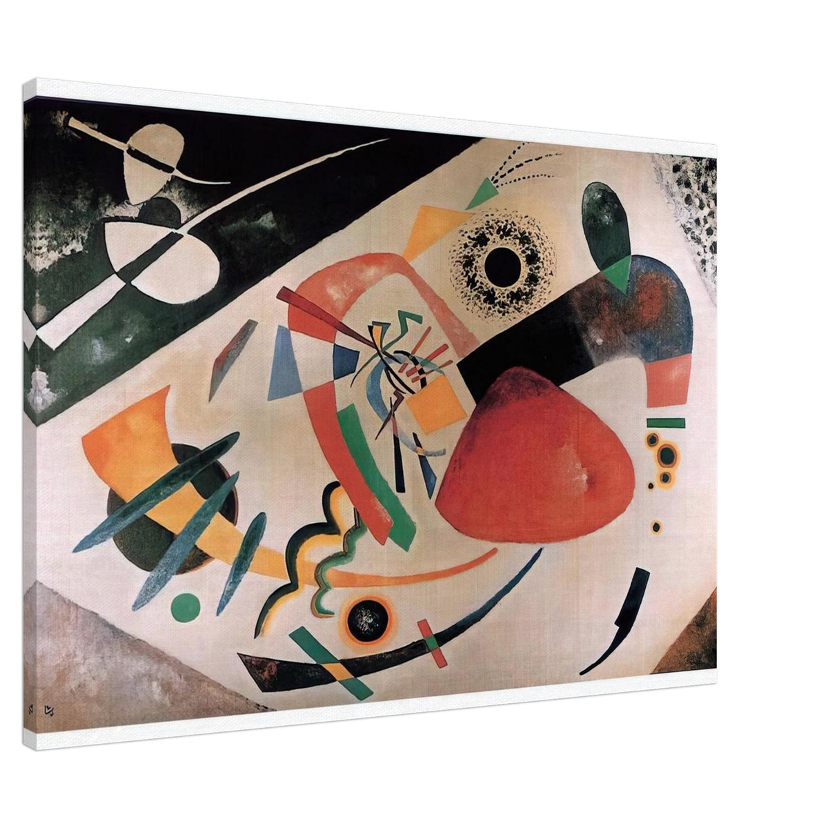 RED SPOT II 1921 Canvas | Wassily Kandinsky Canvas | Wassily Kandinsky Shop