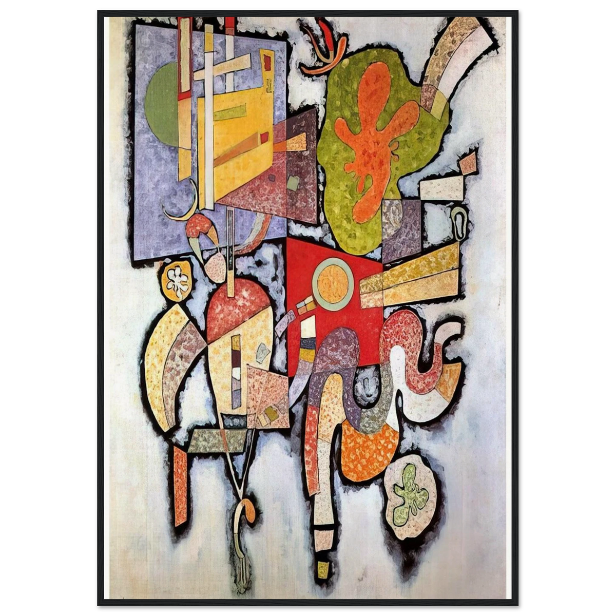 COMPLEX SIMPLE 1939 Framed Poster | Wassily Kandinsky Framed Prints Wall Art | Wassily Kandinsky Shop