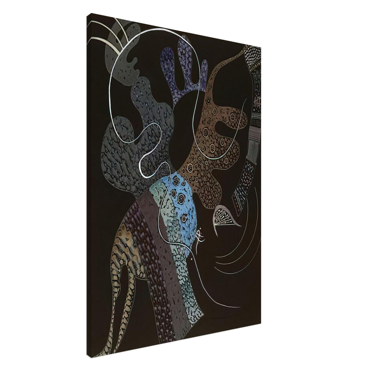 WHITE LINE 1936 Canvas | Wassily Kandinsky Canvas | Wassily Kandinsky Shop