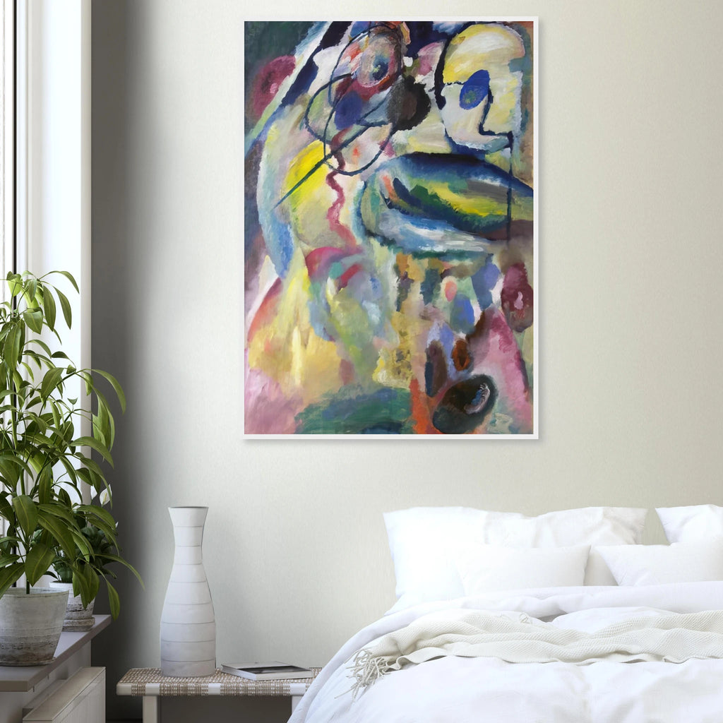 PICTURE WITH A CIRCLE 1911 Framed Poster | Wassily Kandinsky Framed Prints Wall Art | Wassily Kandinsky Shop