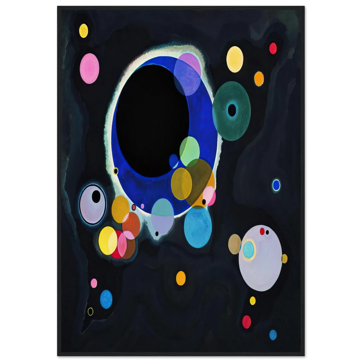 SEVERAL CIRCLES 1926 Framed Poster | Wassily Kandinsky Framed Prints Wall Art | Wassily Kandinsky Shop