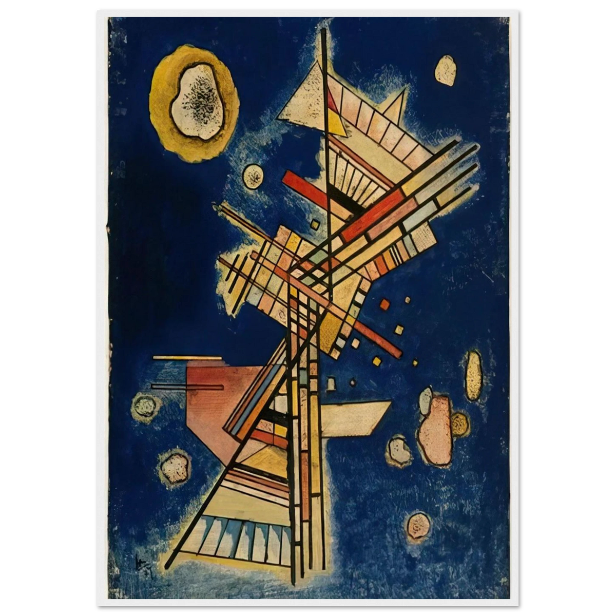 DARK FRESHNESS 1927 Framed Poster | Wassily Kandinsky Framed Prints Wall Art | Wassily Kandinsky Shop