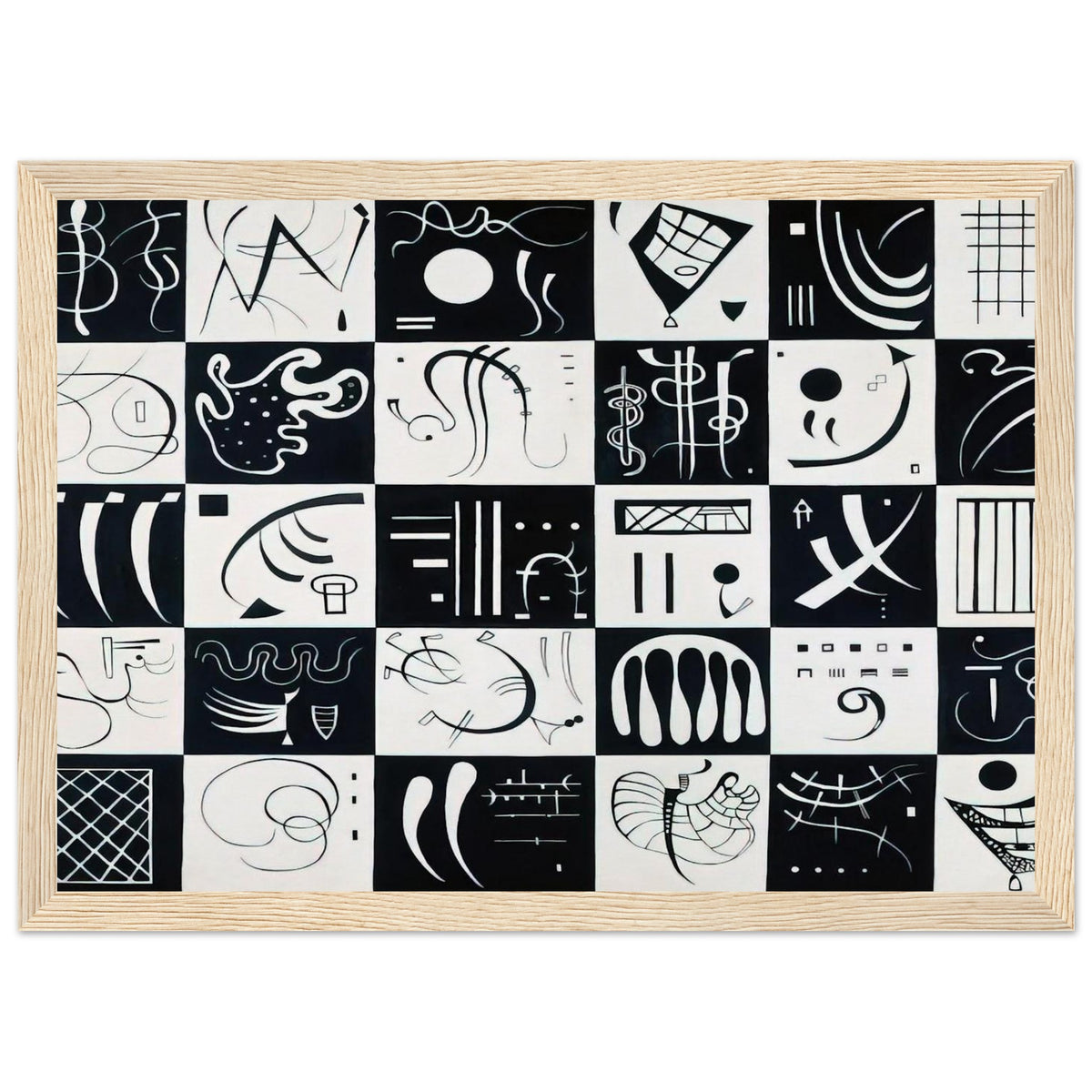 THIRTY 1937 Framed Poster | Wassily Kandinsky Framed Prints Wall Art | Wassily Kandinsky Shop