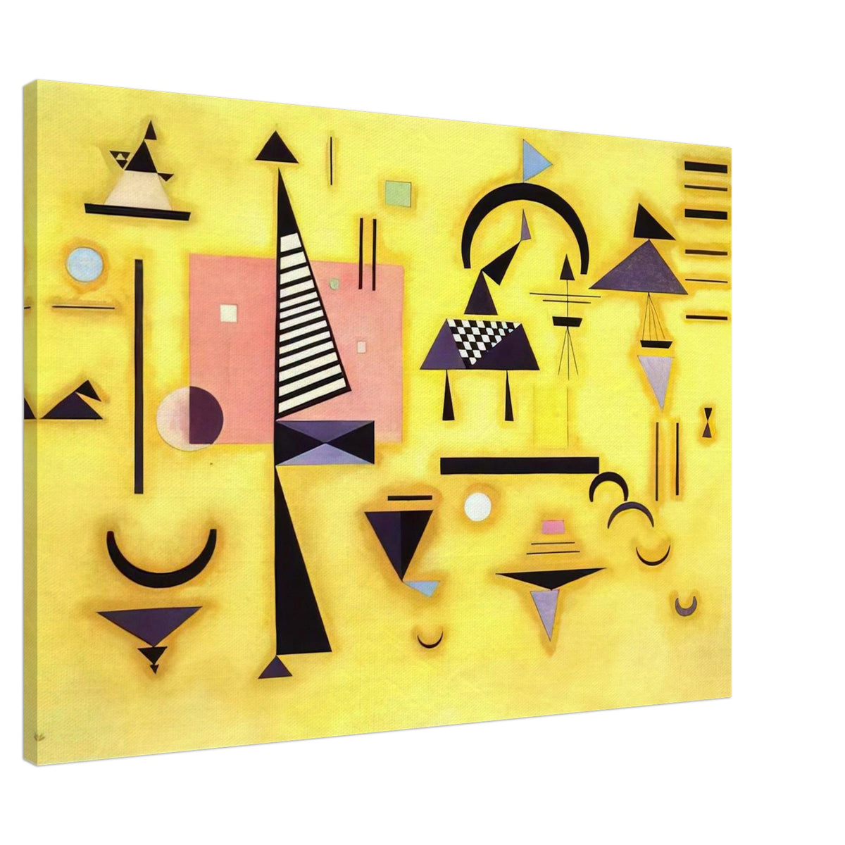 DECISIVE PINK 1932 Canvas | Wassily Kandinsky Canvas | Wassily Kandinsky Shop