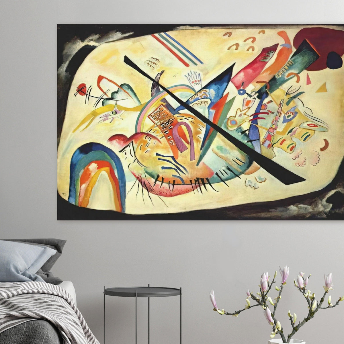 WHITE OVAL 1919 Poster | Wassily Kandinsky Poster | Wassily Kandinsky Shop