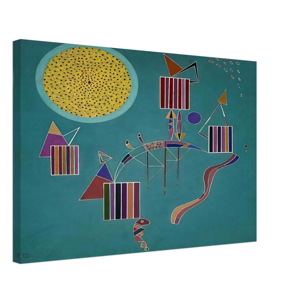 INTIME MESSAGE 1942 Canvas | Wassily Kandinsky Canvas | Wassily Kandinsky Shop