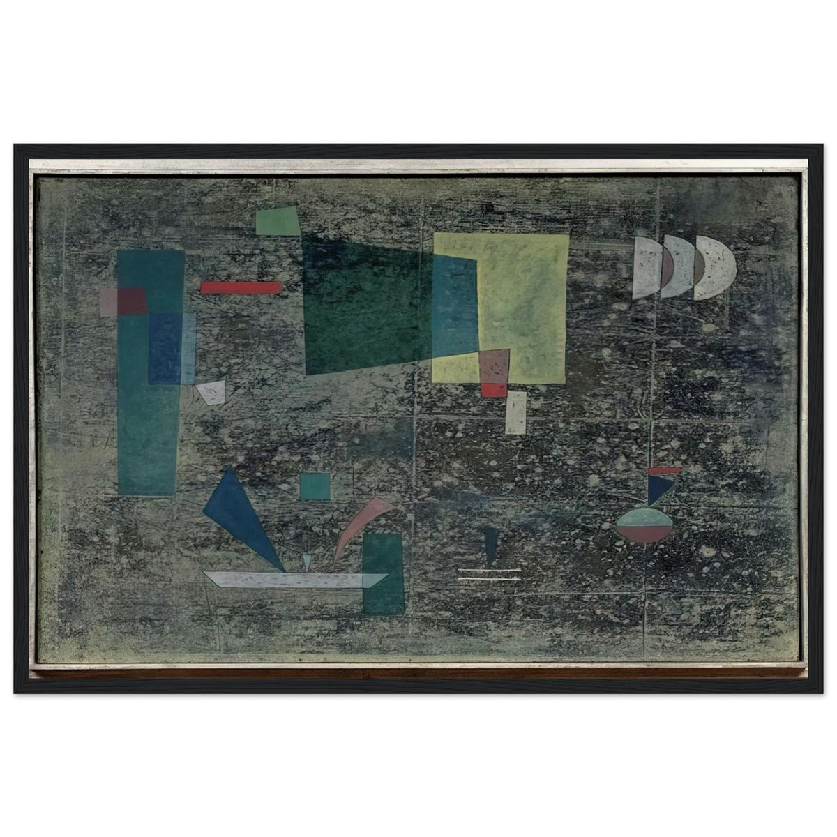 CIRCULATION SLOWED 1931 Framed Poster | Wassily Kandinsky Framed Prints Wall Art | Wassily Kandinsky Shop