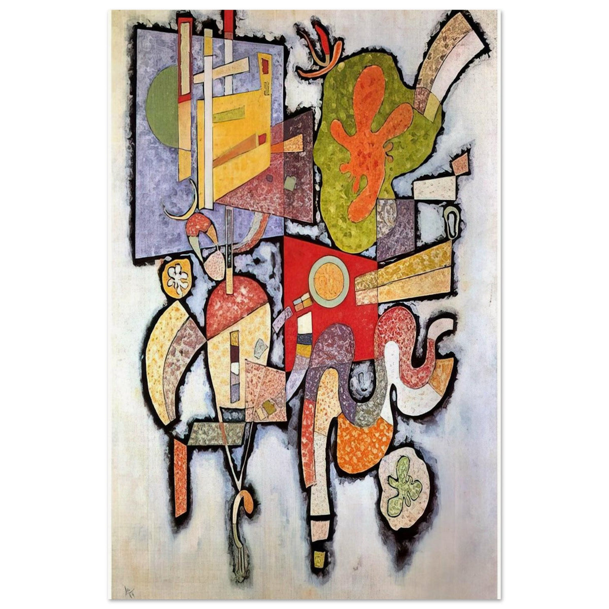 COMPLEX SIMPLE 1939 Poster | Wassily Kandinsky Poster | Wassily Kandinsky Shop