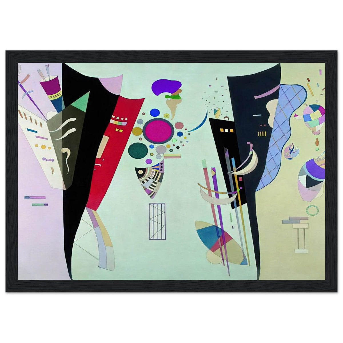 RECIPROCAL ACCORDS 1942 Framed Poster | Wassily Kandinsky Framed Prints Wall Art | Wassily Kandinsky Shop