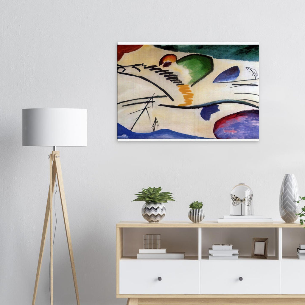 LYRICAL LYRICS 1911 Canvas | Wassily Kandinsky Canvas | Wassily Kandinsky Shop