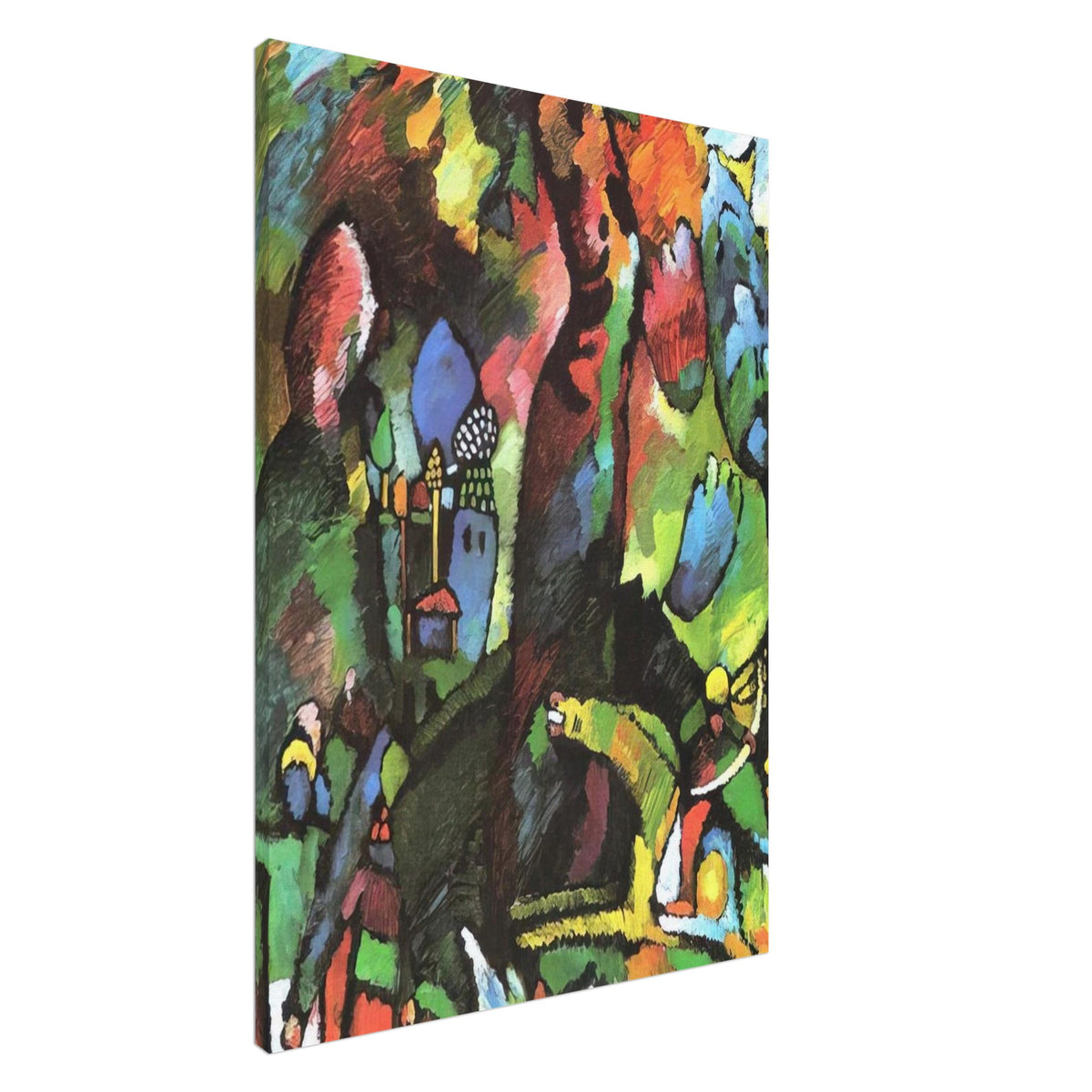 PICTURE WITH ARCHER 1909 Canvas | Wassily Kandinsky Canvas | Wassily Kandinsky Shop