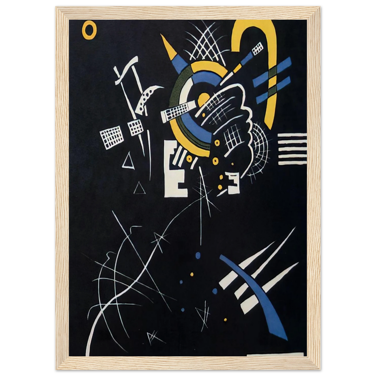 SMALL WORLDS VII 1922 Framed Poster | Wassily Kandinsky Framed Prints Wall Art | Wassily Kandinsky Shop