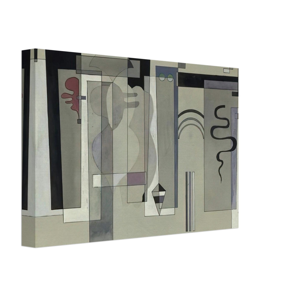 SURFACES MEETING 1934 Canvas | Wassily Kandinsky Canvas | Wassily Kandinsky Shop