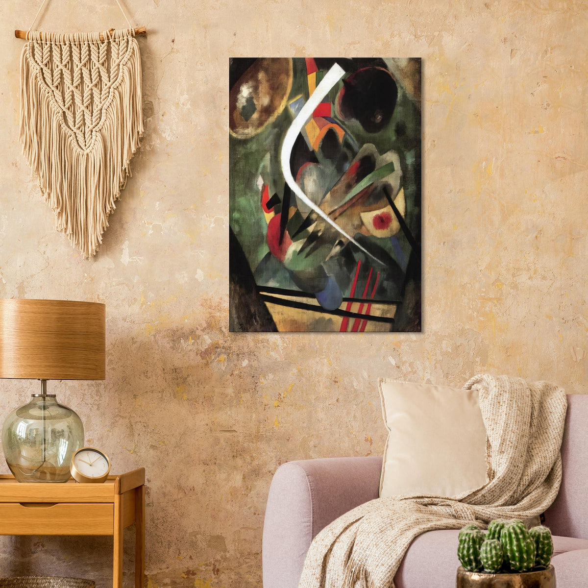 WHITE STROKE 1920 Canvas | Wassily Kandinsky Canvas | Wassily Kandinsky Shop