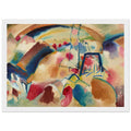 LANDSCAPE WITH CHURCH 1913 Framed Poster | Wassily Kandinsky Framed Prints Wall Art | Wassily Kandinsky Shop