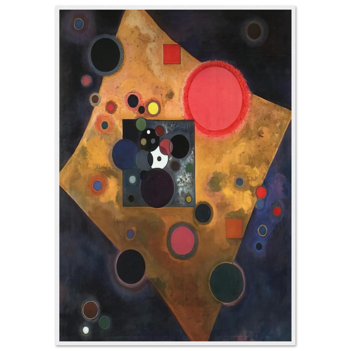 ACCENT ON ROSE 1926 Framed Poster | Wassily Kandinsky Framed Prints Wall Art | Wassily Kandinsky Shop