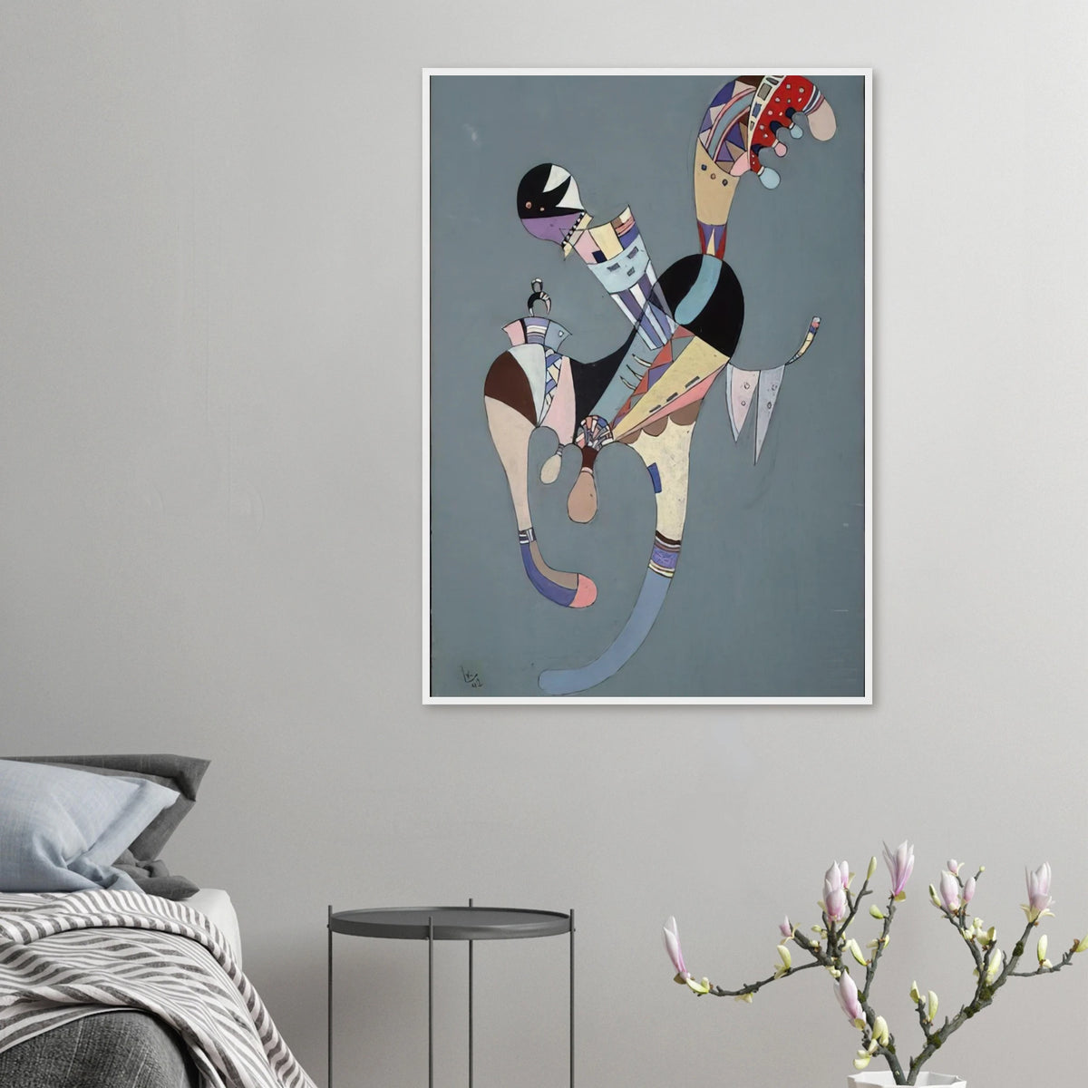 A FLOATING FIGURE 1942 Framed Poster | Wassily Kandinsky Framed Prints Wall Art | Wassily Kandinsky Shop